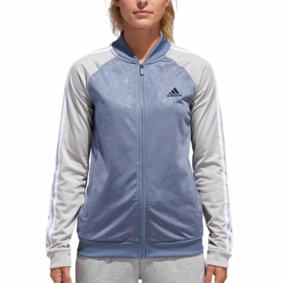 adidas Jackets & Blazers - LAST ONE!! Adidas Embossed Track Jacket Full Zip